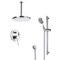 Ceiling Rain Shower System with Handheld, Rain Shower Head, Shower Faucet Set